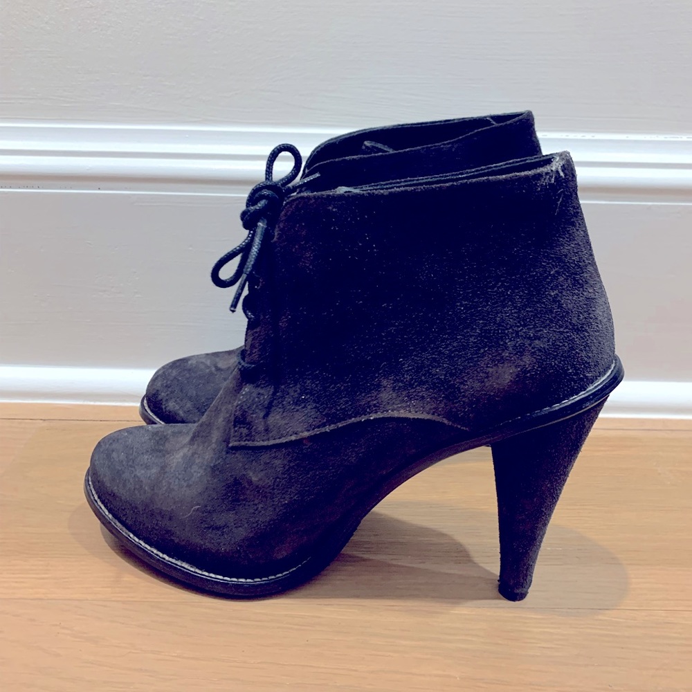 Opening Ceremony Suede Booties